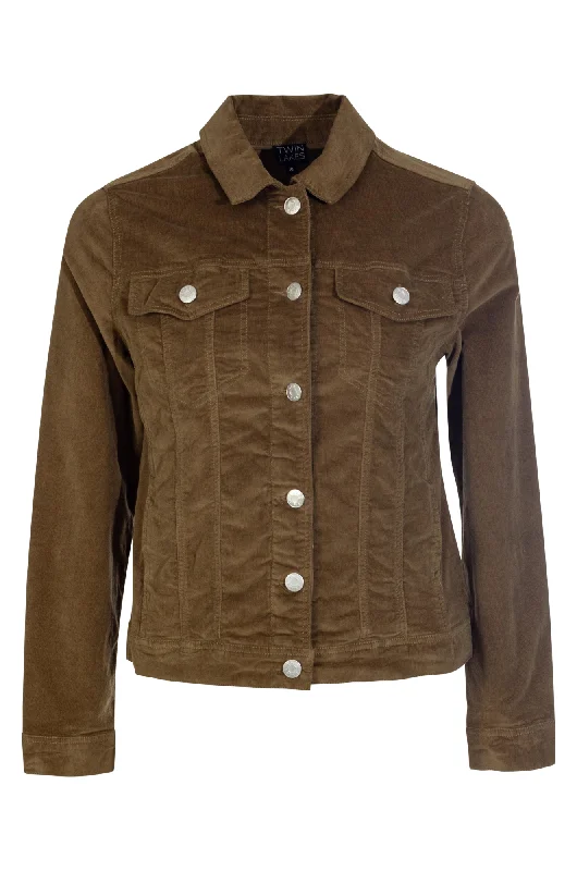 Cotton Cord Jacket | OLIVE | 6181ZZ