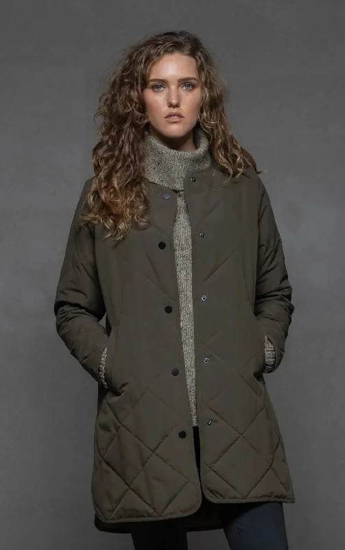 QUILTED PRIMALOFT COAT