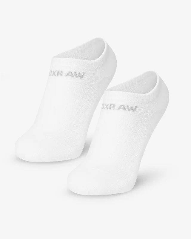 BOXRAW Trainer Socks (3 Pairs) - White