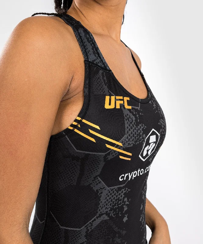 UFC Adrenaline by Venum Authentic Fight Night Women’s Fitted Tank with Shelf Bra - Champion