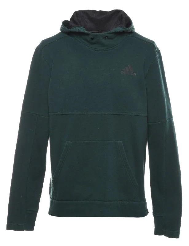 Adidas Hooded Sweatshirt - M