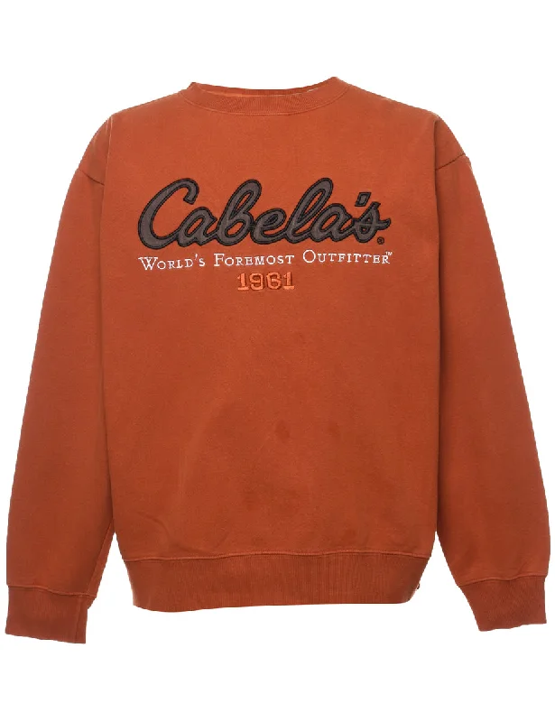 Cabela's Embroidered Sweatshirt - L