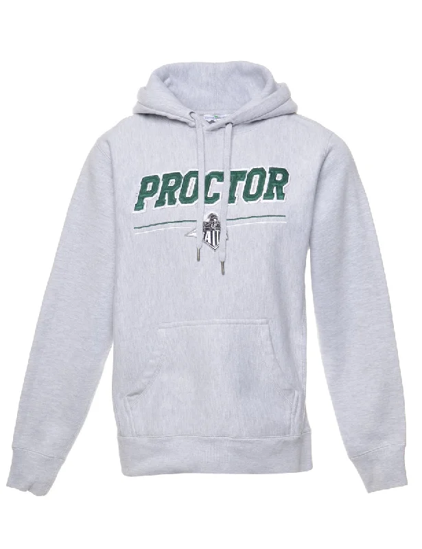 Grey Proctor Printed Hoodie - XS