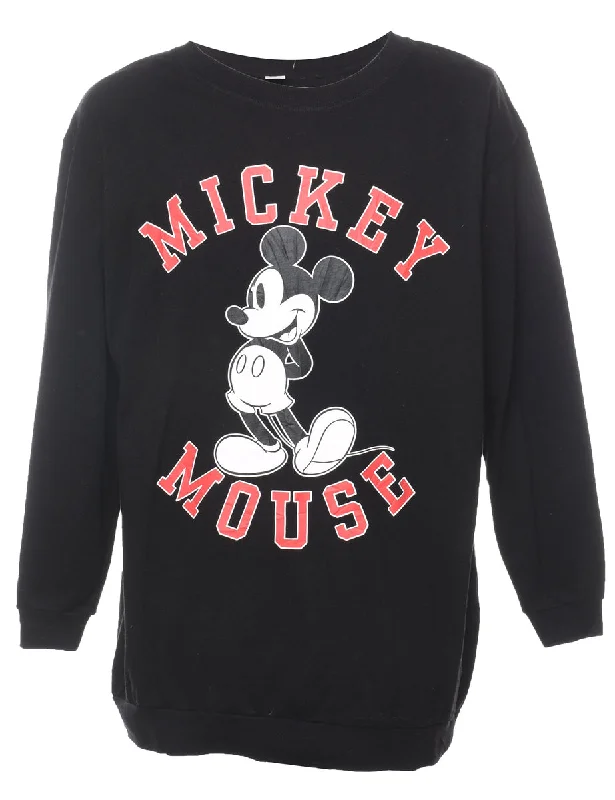 Mickey Mouse Cartoon Sweatshirt - L