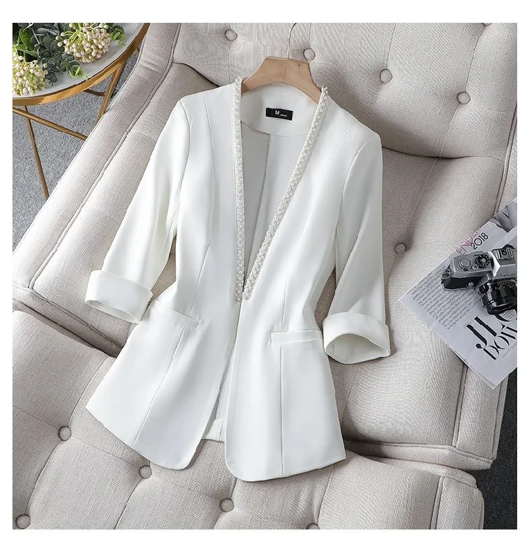 Plus Size Women's Thin Suit Jacket +