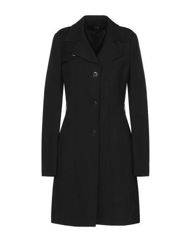 Liu •jo Women Overcoat Black 10 UK