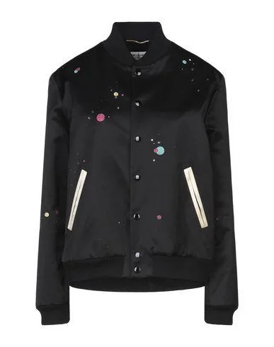 Saint Laurent Women Jacket Black 12 UK