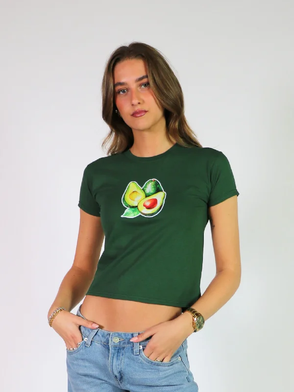 AVOCADO BABY TEE - MØRK GRØN