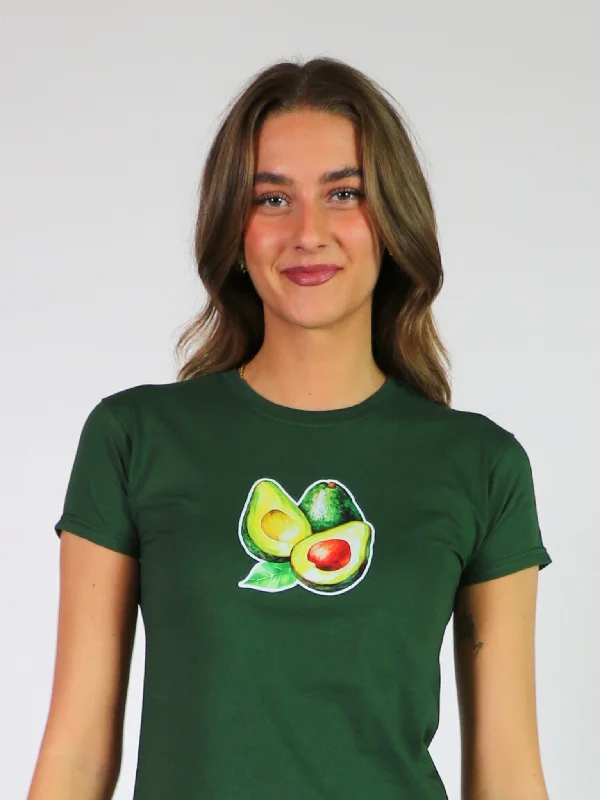 AVOCADO BABY TEE - MØRK GRØN