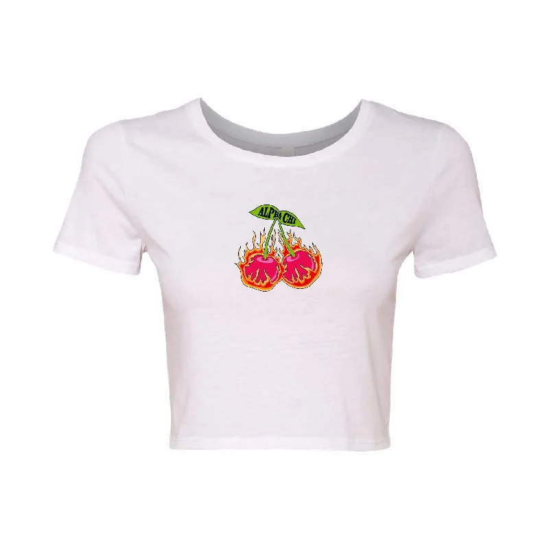 Cherry Crop Top