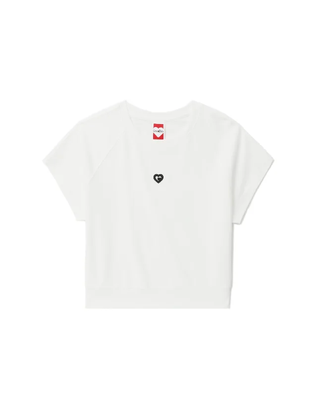 Cropped G-heart T-shirt