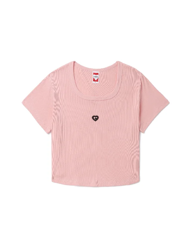 Cropped G-heart T-shirt