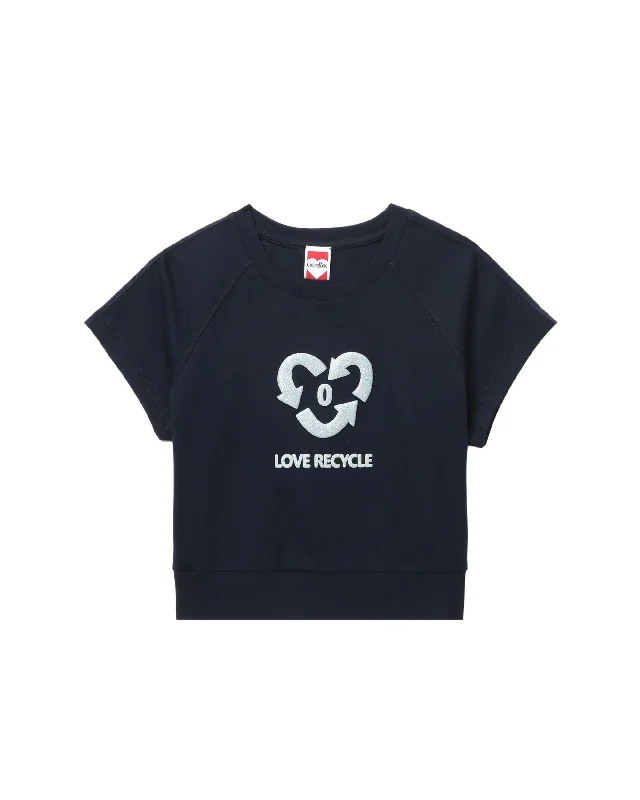 Cropped G-heart T-shirt