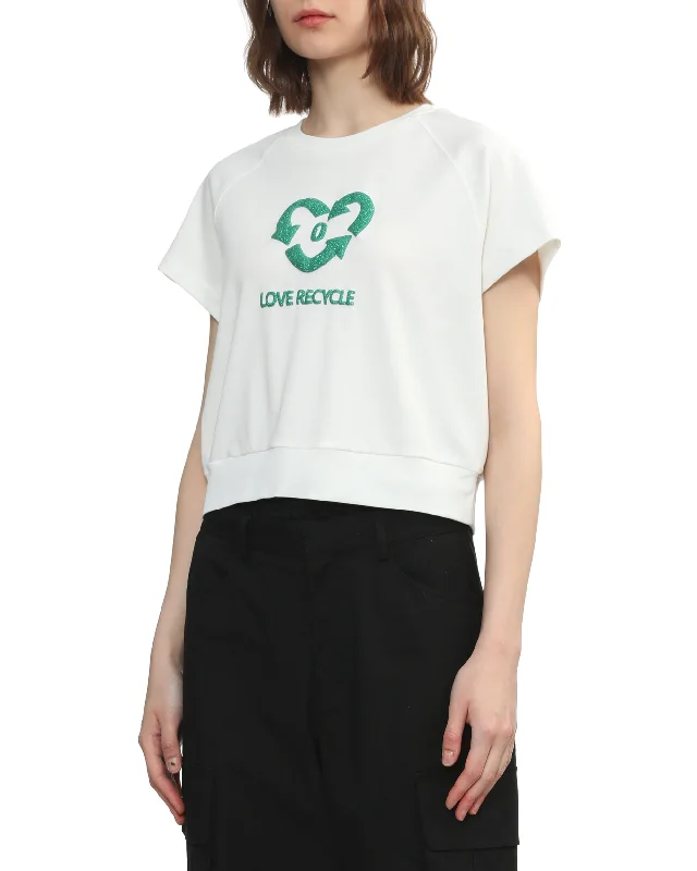 Cropped G-heart T-shirt