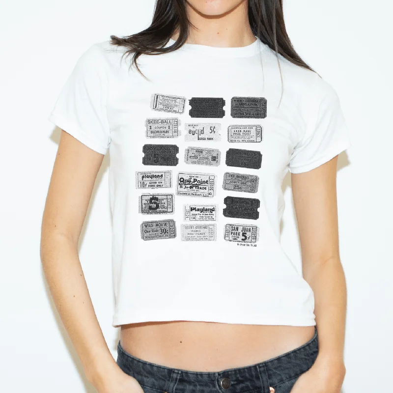 'One-Way Ticket' baby tee