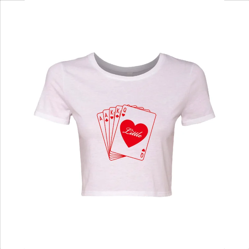 Queen of Hearts Fam Crop Top