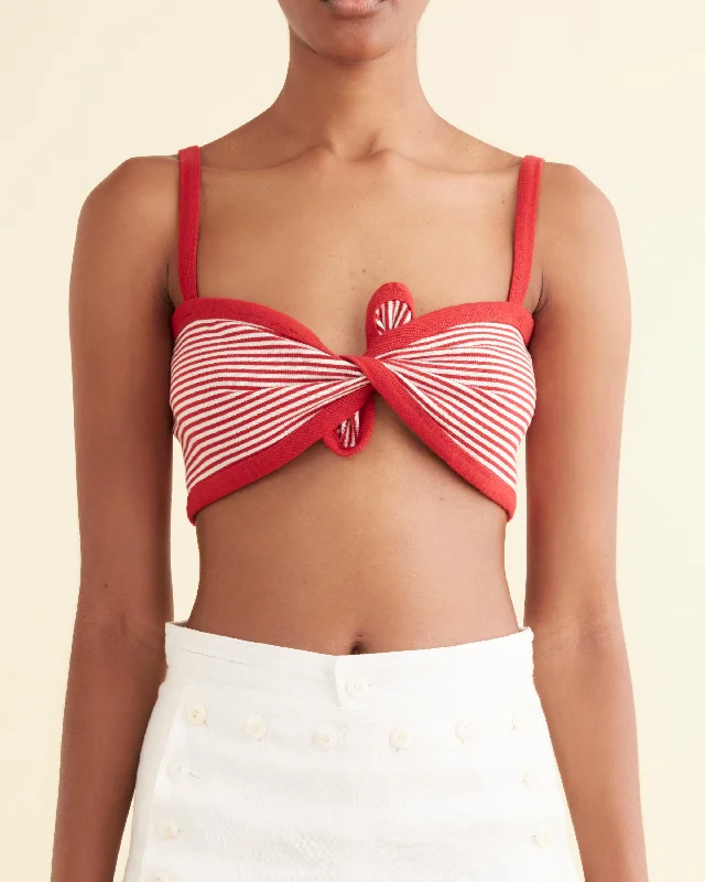 Revere Stripe Bra