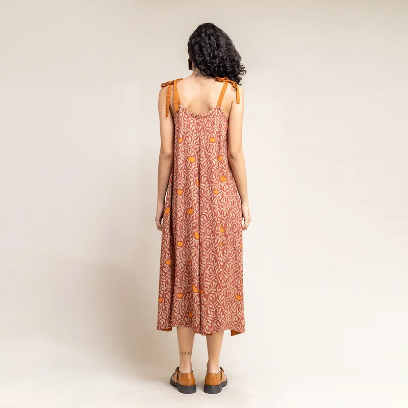 Modal Fabric | Tunic Dress | Sleeveless | Mustard