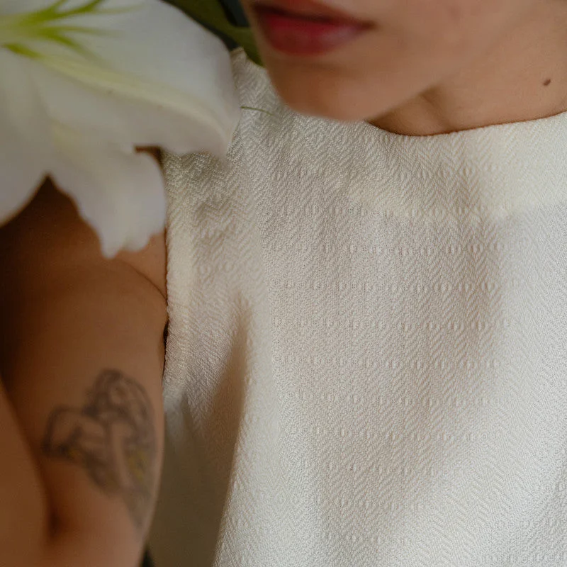 Tank For Women | White | Merino Wool