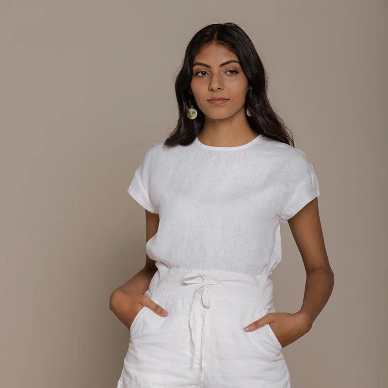 Pure Hemp Top | White