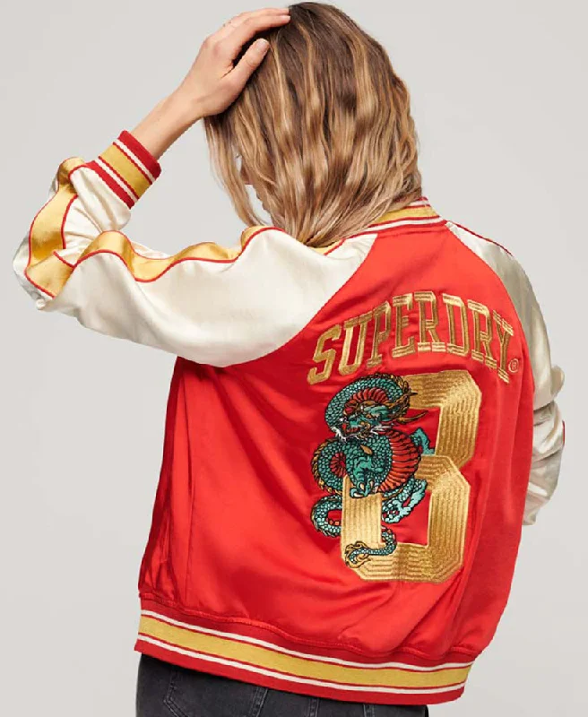 Year of the Dragon Suikajan Jacket | Flare Red