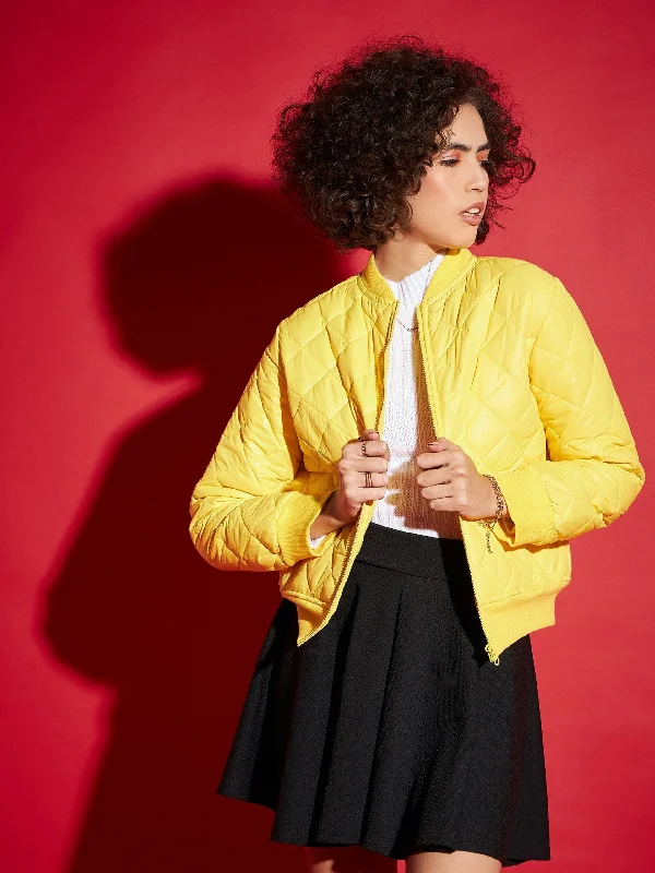 M / Yellow / Taffeta