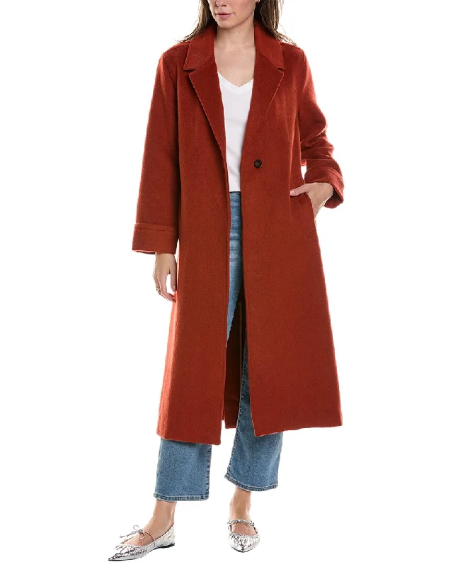 THE GREAT The Nomad Wool-Blend Coat