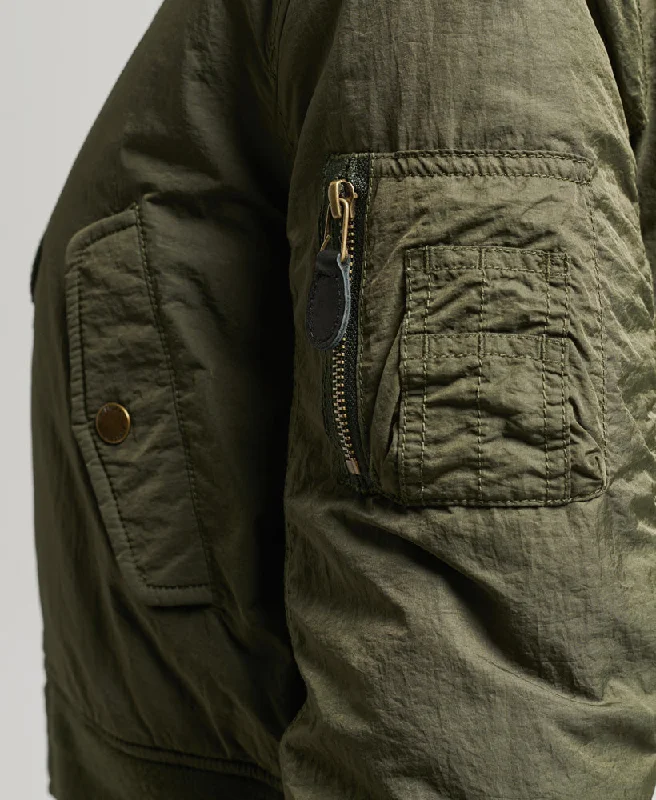 Vintage Aviator Ma1 Bomber | Dark Khaki