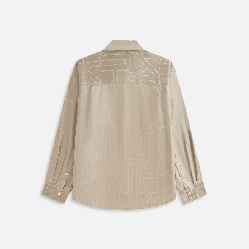 Kith Women Roanne Monogram Shirt - Astro