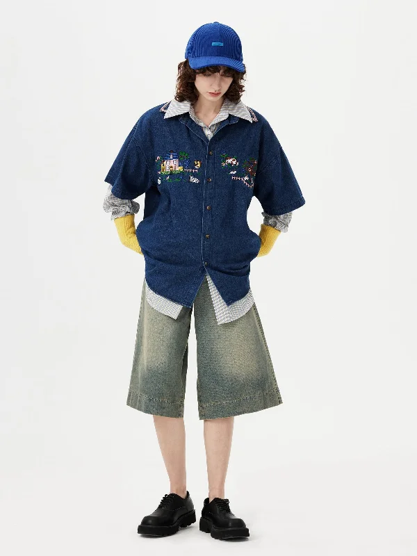 aelfric-eden-embroidery-denim-short-sleeve-shirt