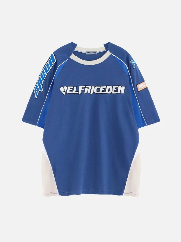 Aelfric Eden Embroidery Racing Tee