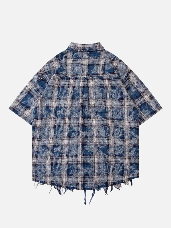 aelfric-eden-tie-dye-plaid-short-sleeve-shirt