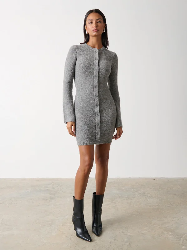 aida-mini-button-down-knit-dress-charcoal-grey