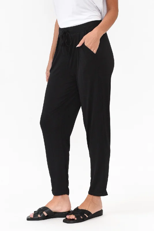 alabama-black-modal-straight-leg-pant