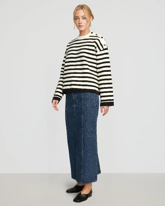 alexa-striped-button-placket-sweater-black-cream