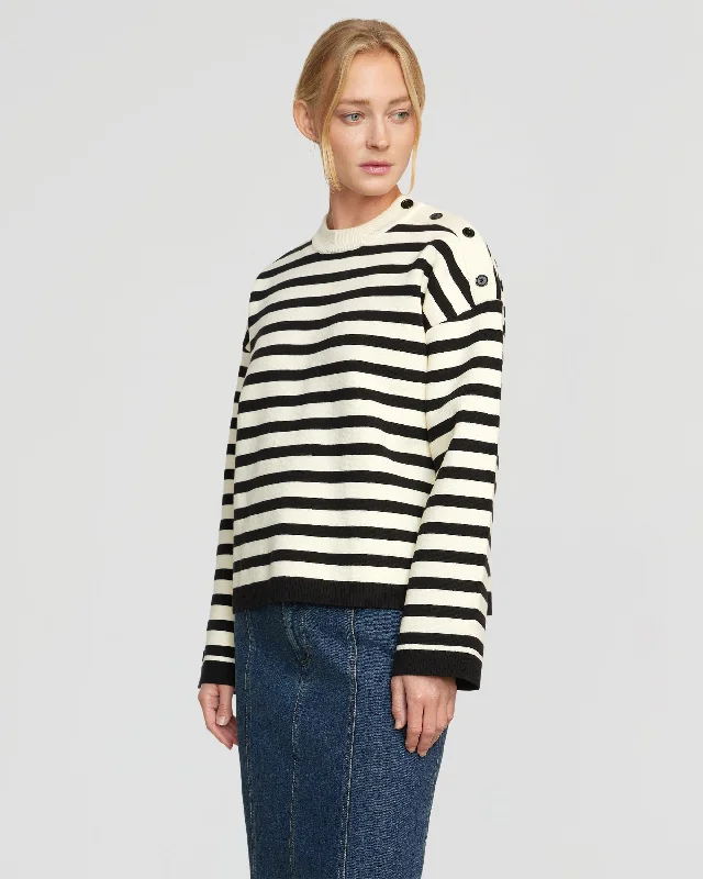 alexa-striped-button-placket-sweater-black-cream