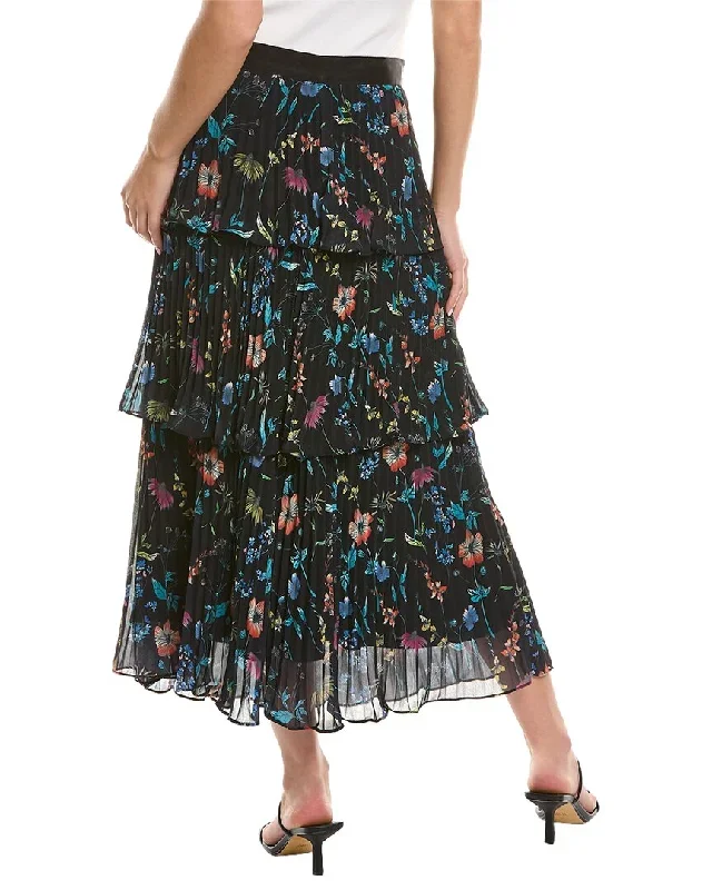 amur-louella-pleated-tiered-skirt