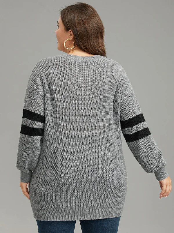 anti-pilling-striped-button-detail-pullover