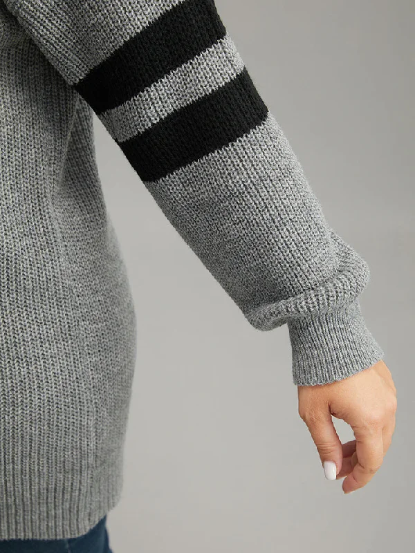 anti-pilling-striped-button-detail-pullover