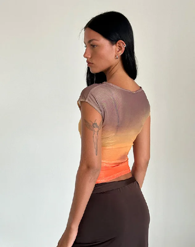 bastille-top-mesh-printed-orange-sunset