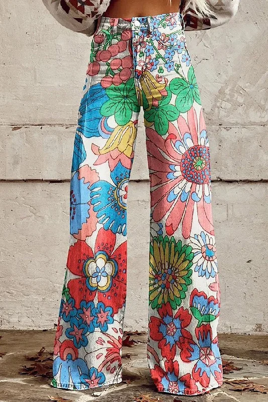 beautiful-unique-print-button-pocket-wide-leg-pants