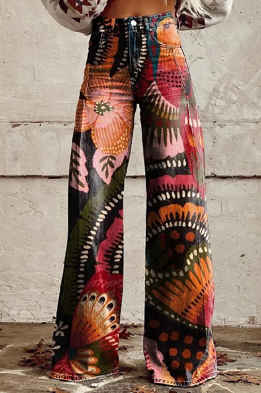 beautiful-unique-print-button-pocket-wide-leg-pants