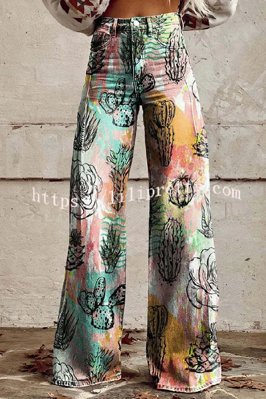 beautiful-unique-print-button-pocket-wide-leg-pants