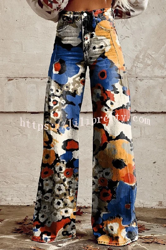 beautiful-unique-print-button-pocket-wide-leg-pants