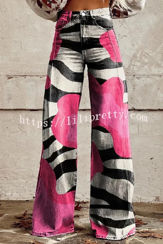 beautiful-unique-print-button-pocket-wide-leg-pants