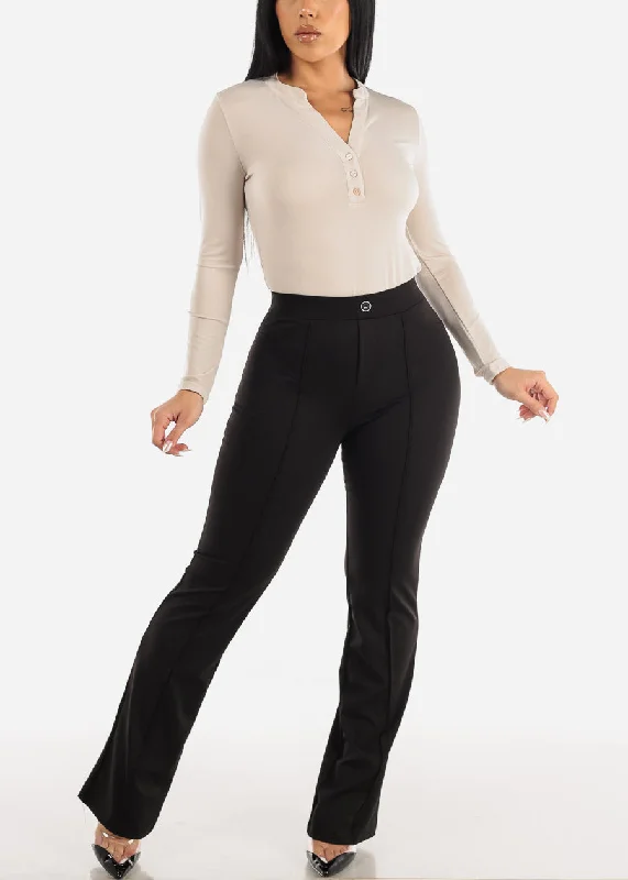 black-high-waisted-pull-on-stretch-bootcut-pants-23fp13blk