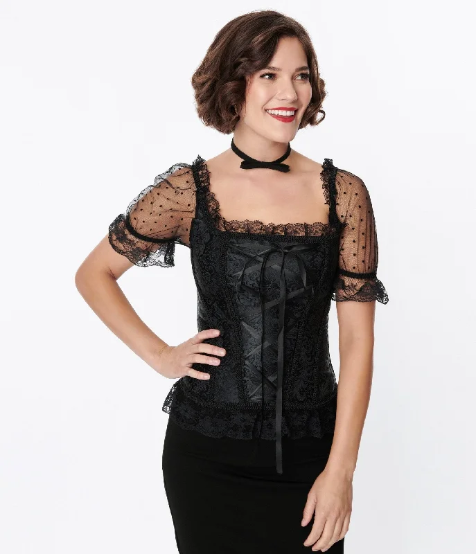 black-paisley-embossed-renaissance-corset-top