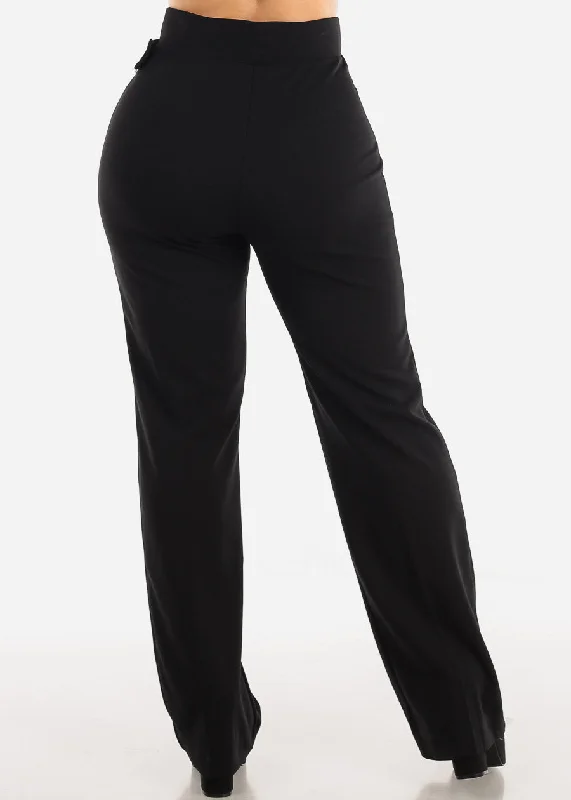 black-straight-wide-leg-stretch-dress-pants-w-belt-v23237zblk