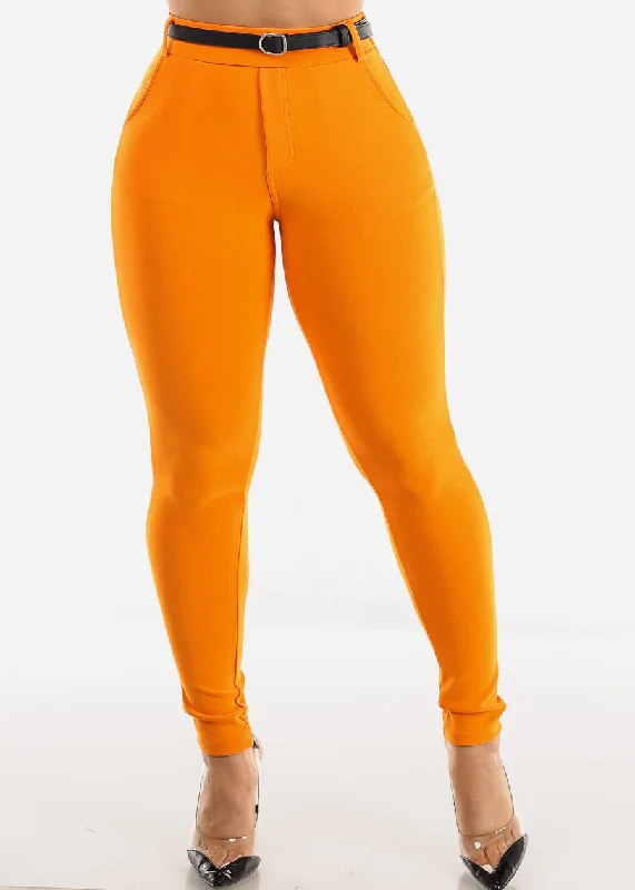 butt-lifting-high-waist-skinny-pants-orange-w-belt-20trg04org