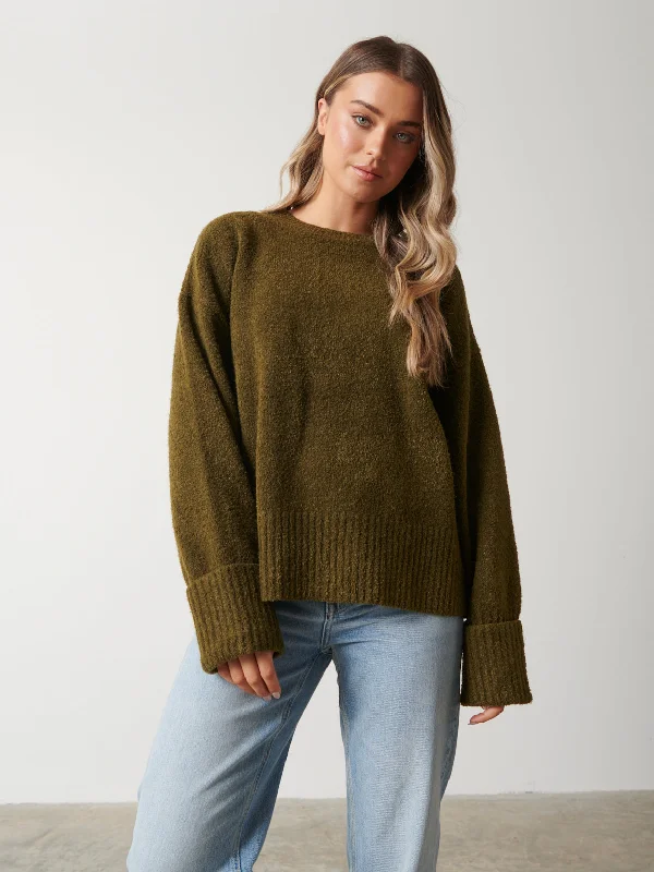 camille-oversized-borg-jumper-dark-olive